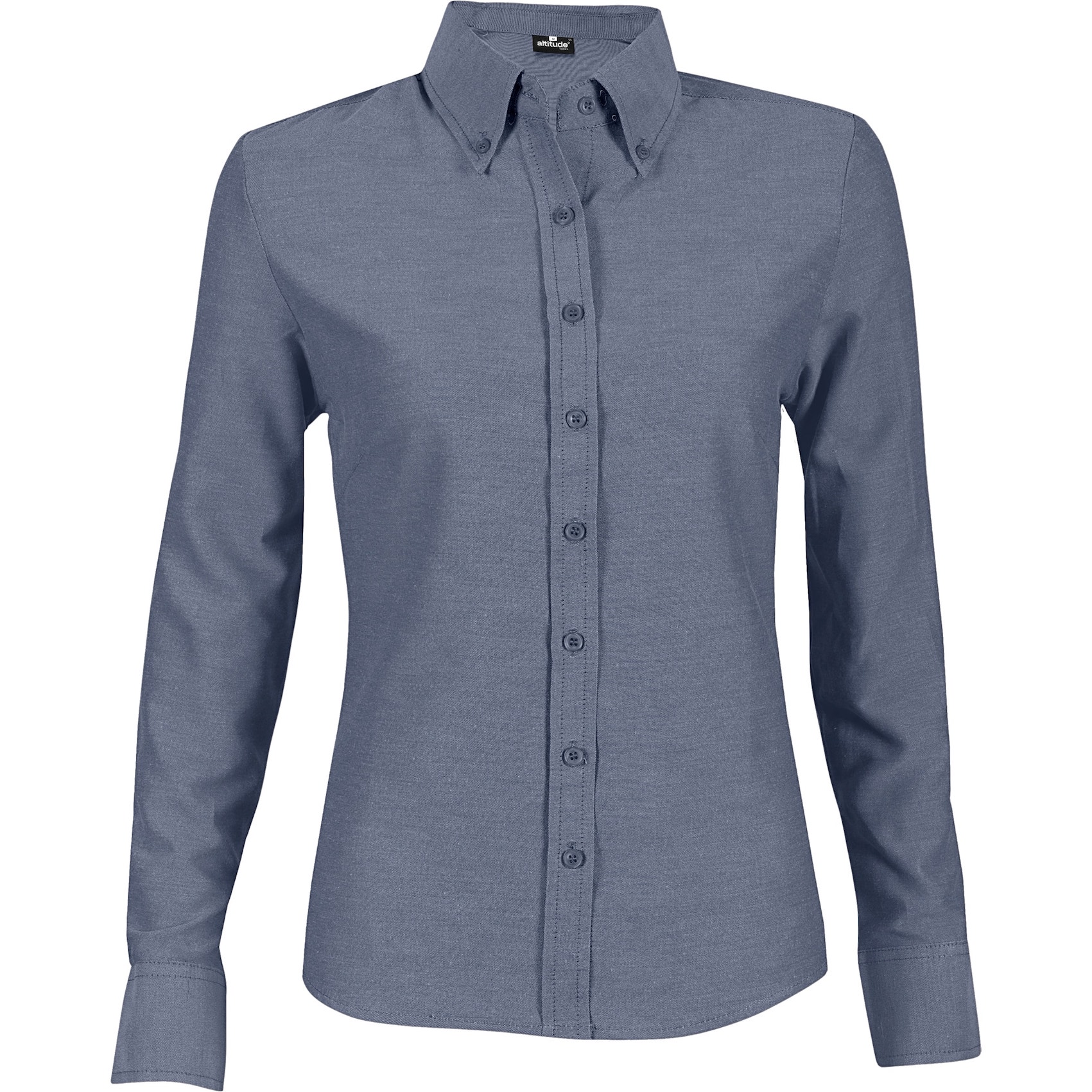 Ladies Long Sleeve Oxford Shirt - Loglobe Trading Enterprises CC